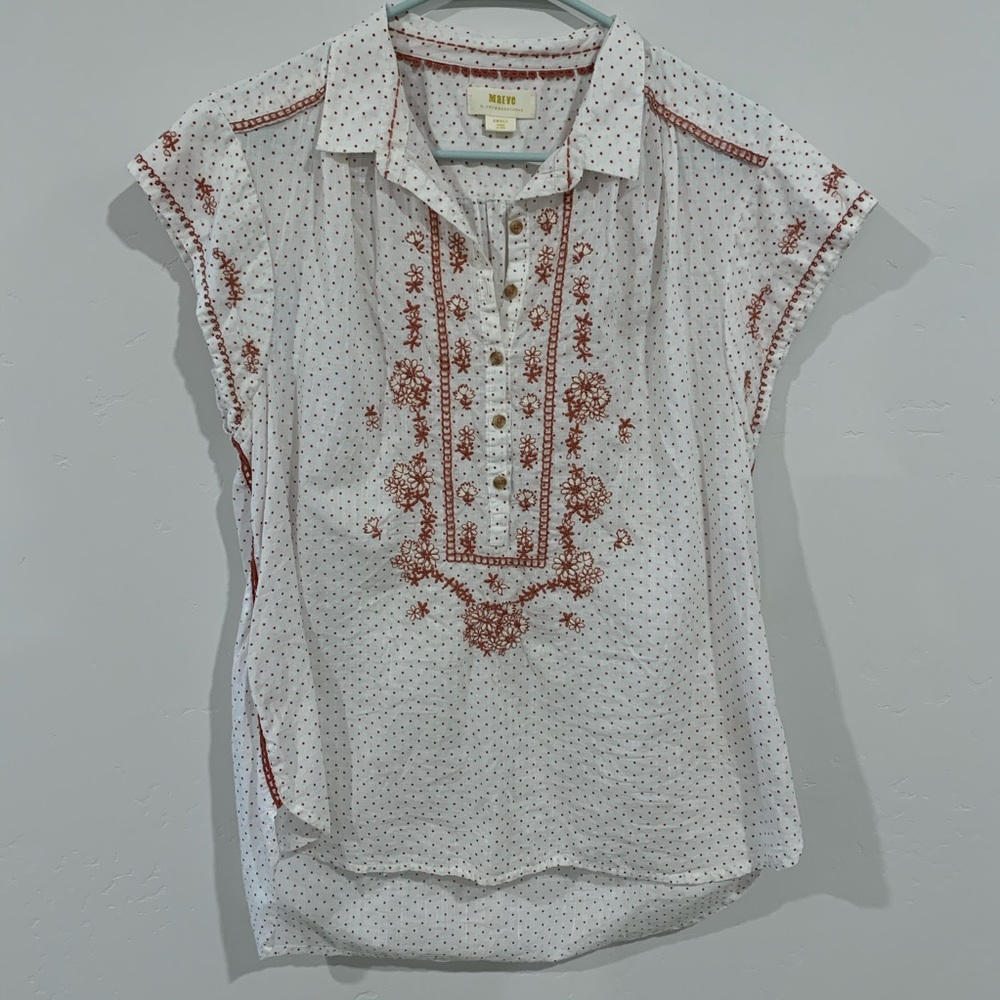 Anthropologie Tunic Blouse